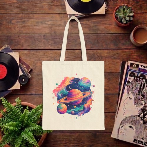 Borsa planet tote - planet,