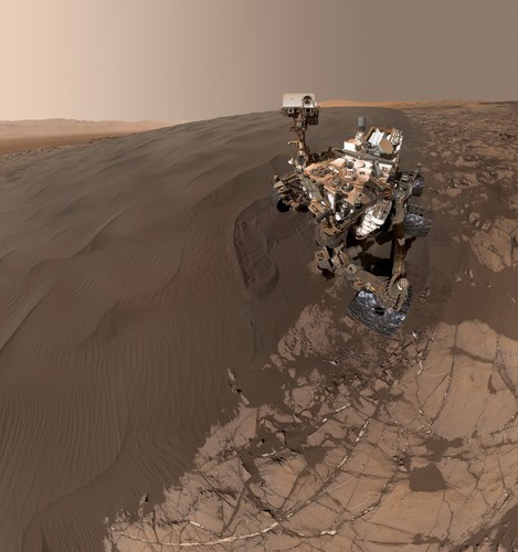 Curiosity mars rover - curiosity, vintage
